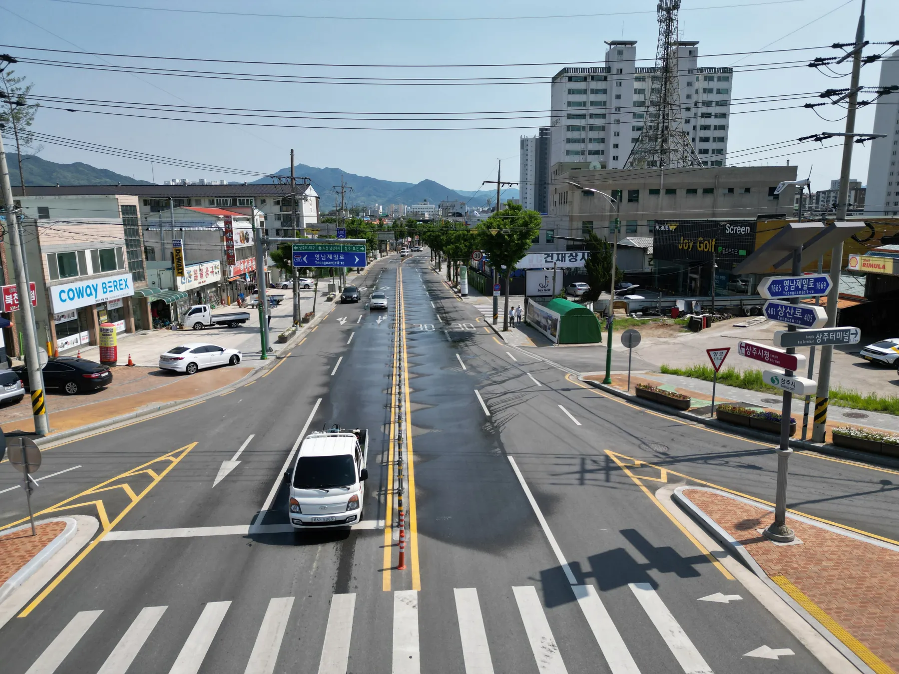 상주시, 기후위기 대응을 위한 클린로드 가동 알림